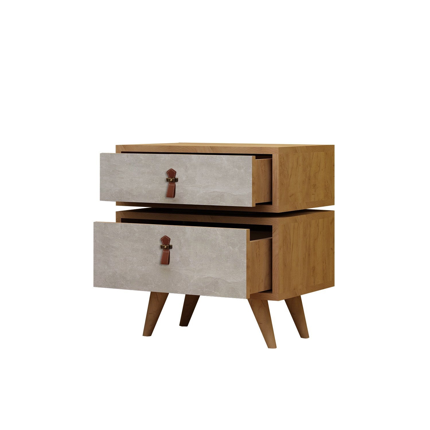 Mesa de cabeceira-Olenj-Carvalho
Branco