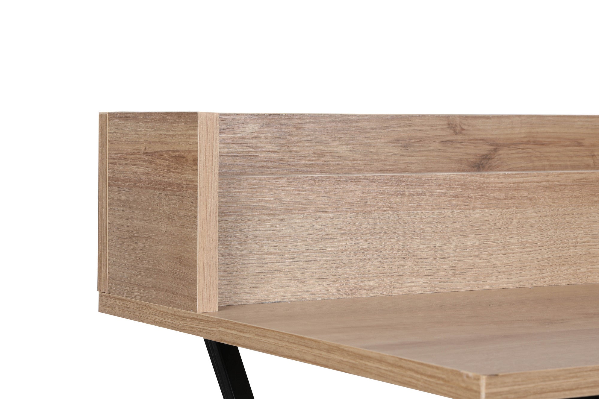 Secretária de Estudo – 100 cm x 50 cm x 89 cm – Carvalho – Painéis de partículas revestidos a melamina