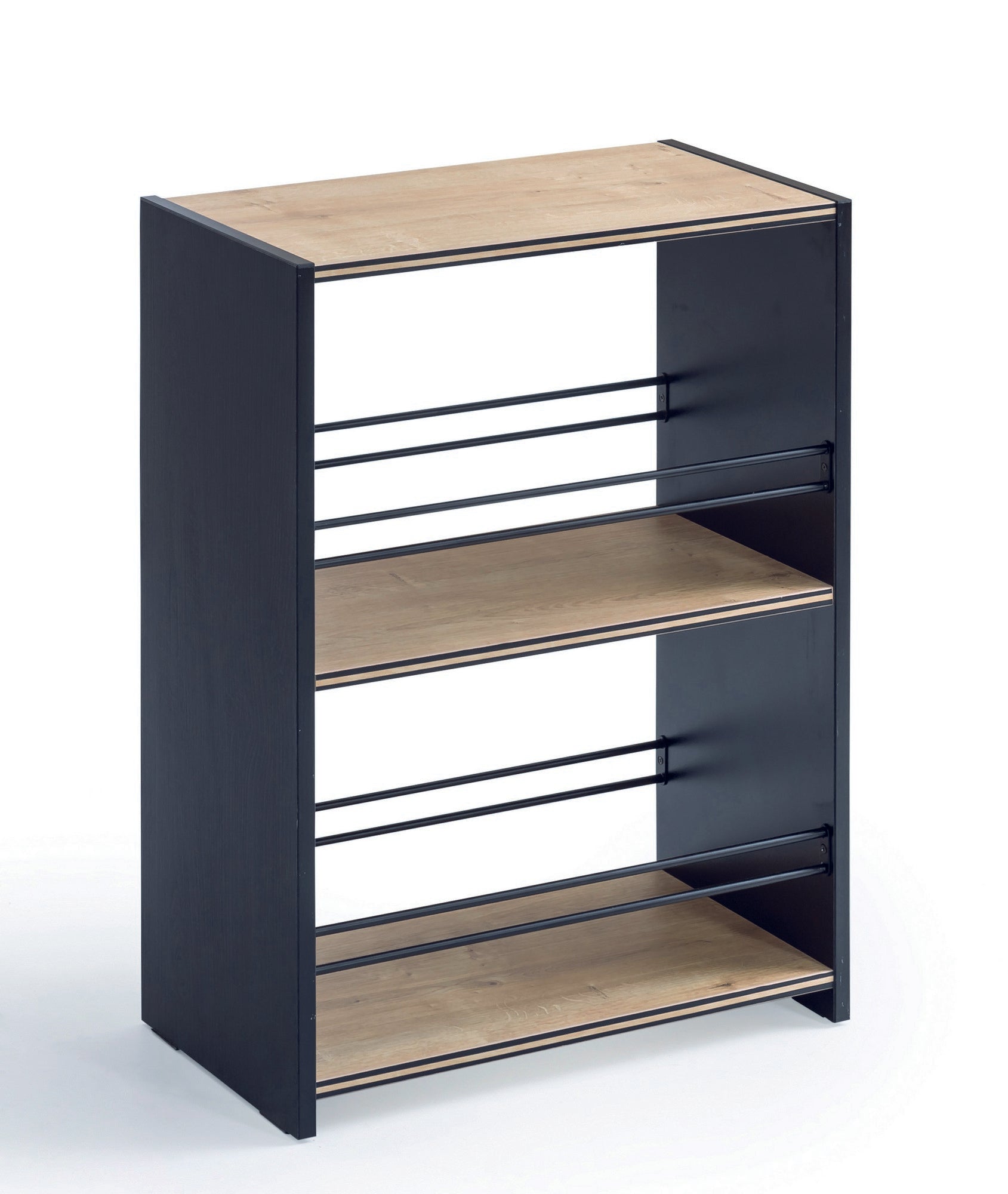 Estante Multicolor com Portas de Fecho Suave - Segura para Crianças, Montagem na Parede, Múltiplas Prateleiras