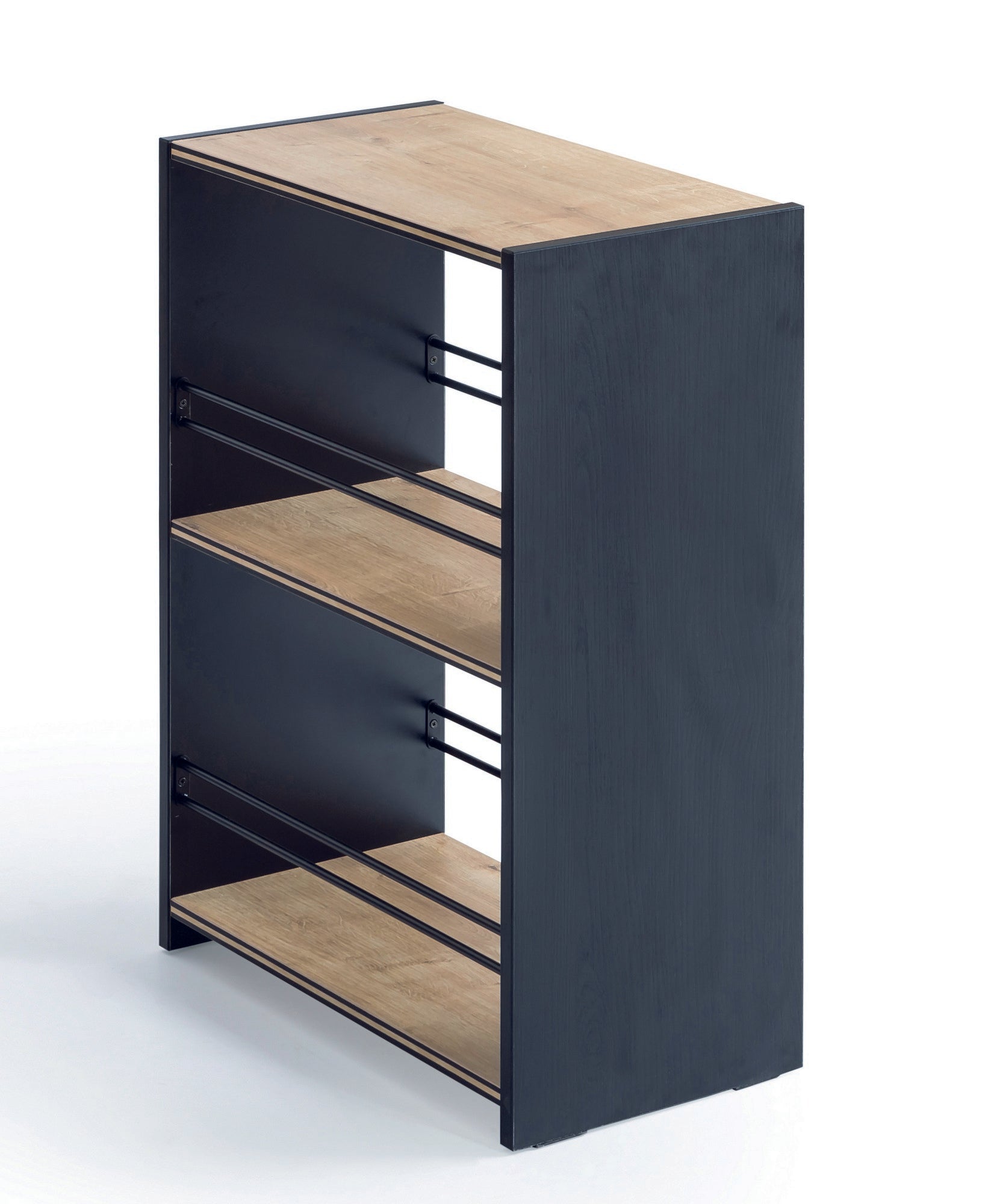 Estante Multicolor com Portas de Fecho Suave - Segura para Crianças, Montagem na Parede, Múltiplas Prateleiras