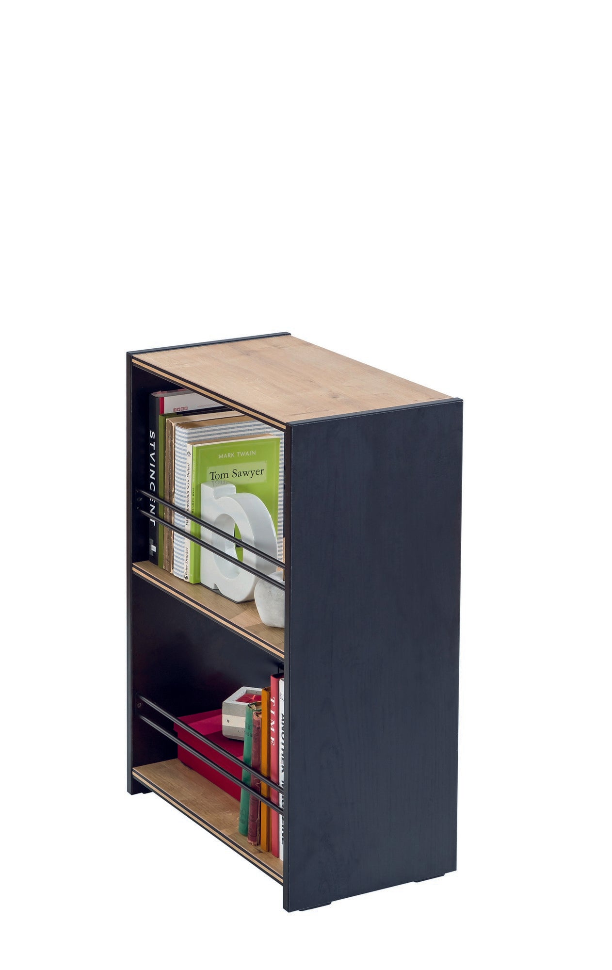 Estante Multicolor com Portas de Fecho Suave - Segura para Crianças, Montagem na Parede, Múltiplas Prateleiras