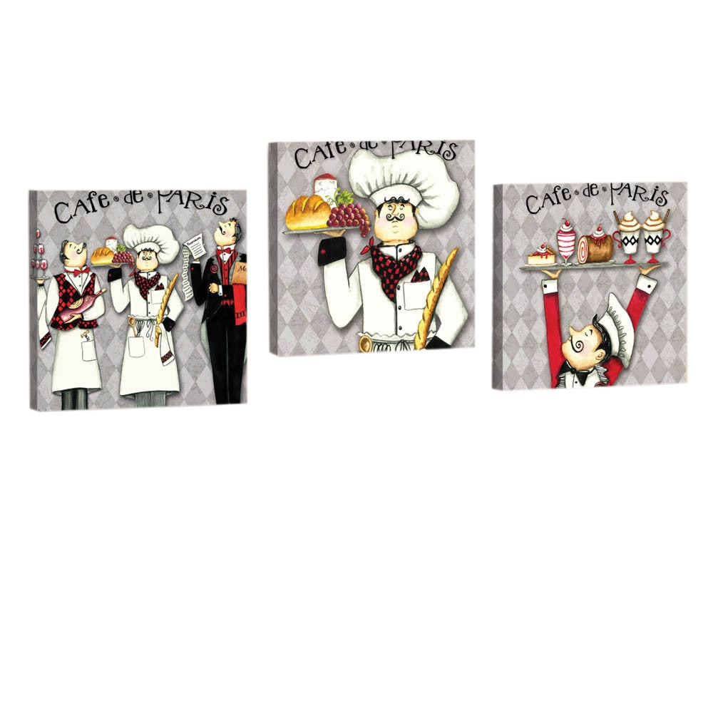 Conjunto Decorativo de 3 Quadros em Pele PU - Arte Moderna para Parede 33x33cm com Moldura de Pinho