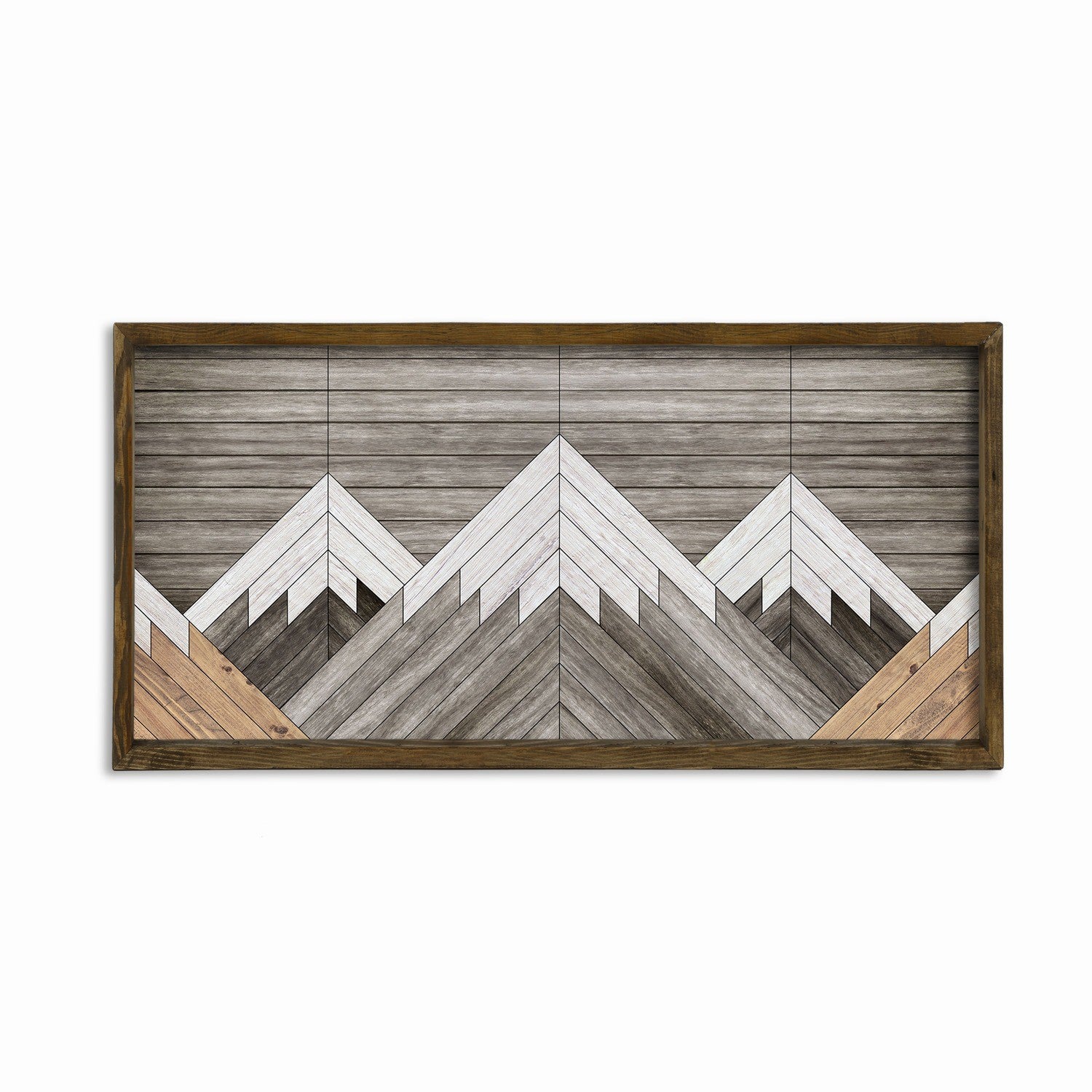 Quadro Decorativo Emoldurado – 120 x 60 cm – Madeira de Pinho – MDF