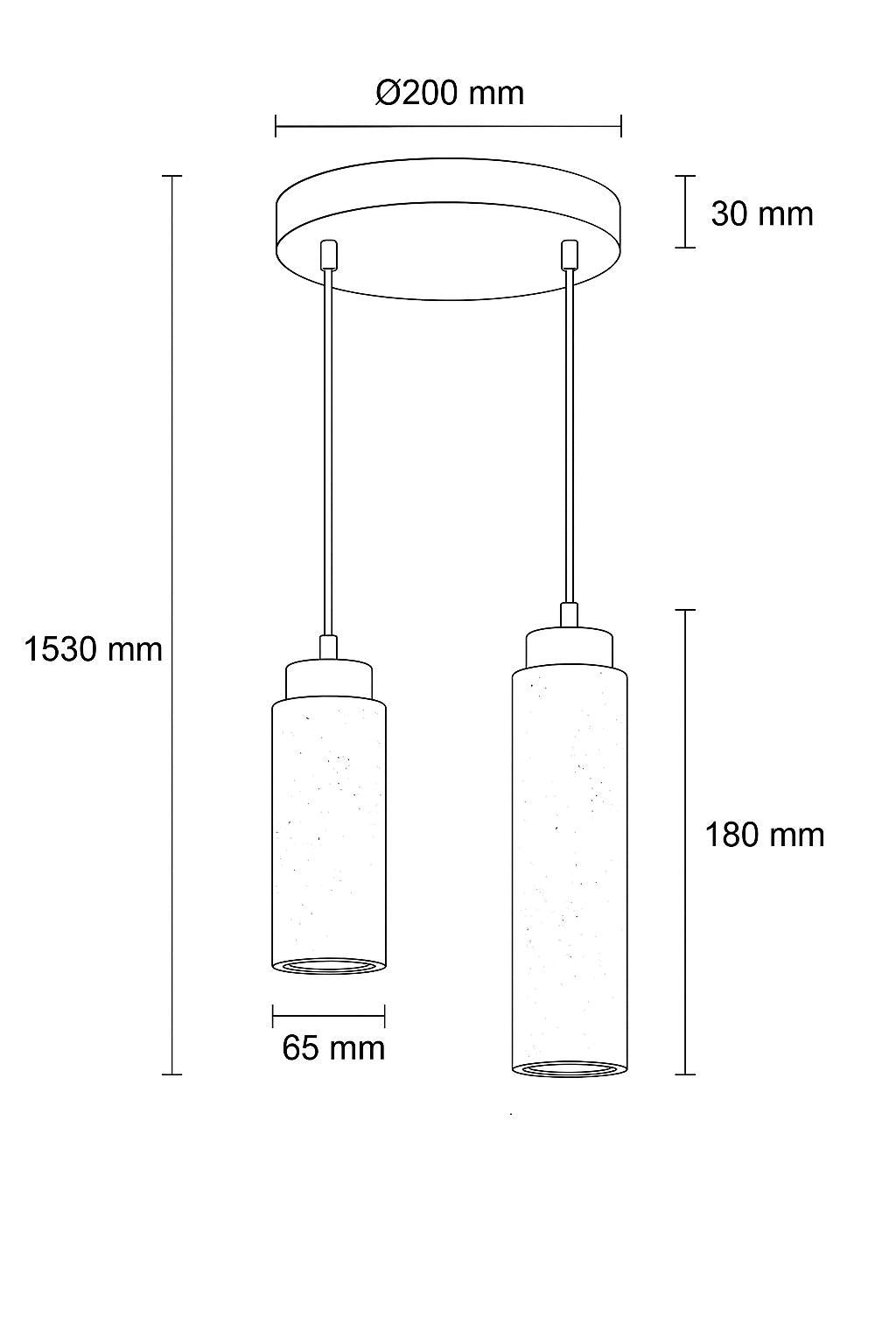 Candeeiro de Teto - 23 - 153 cm - Bege e Nogueira - Folha de Madeira e Metal