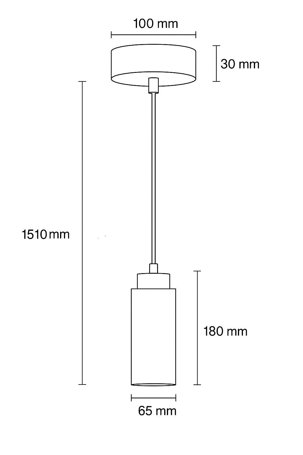 Candeeiro de Teto – 23 - 153 cm – Bege e Noz – Madeira