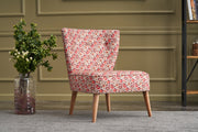 Poltrona – 65x80x65 cm – 100% Poliéster – Madeira de Carpa