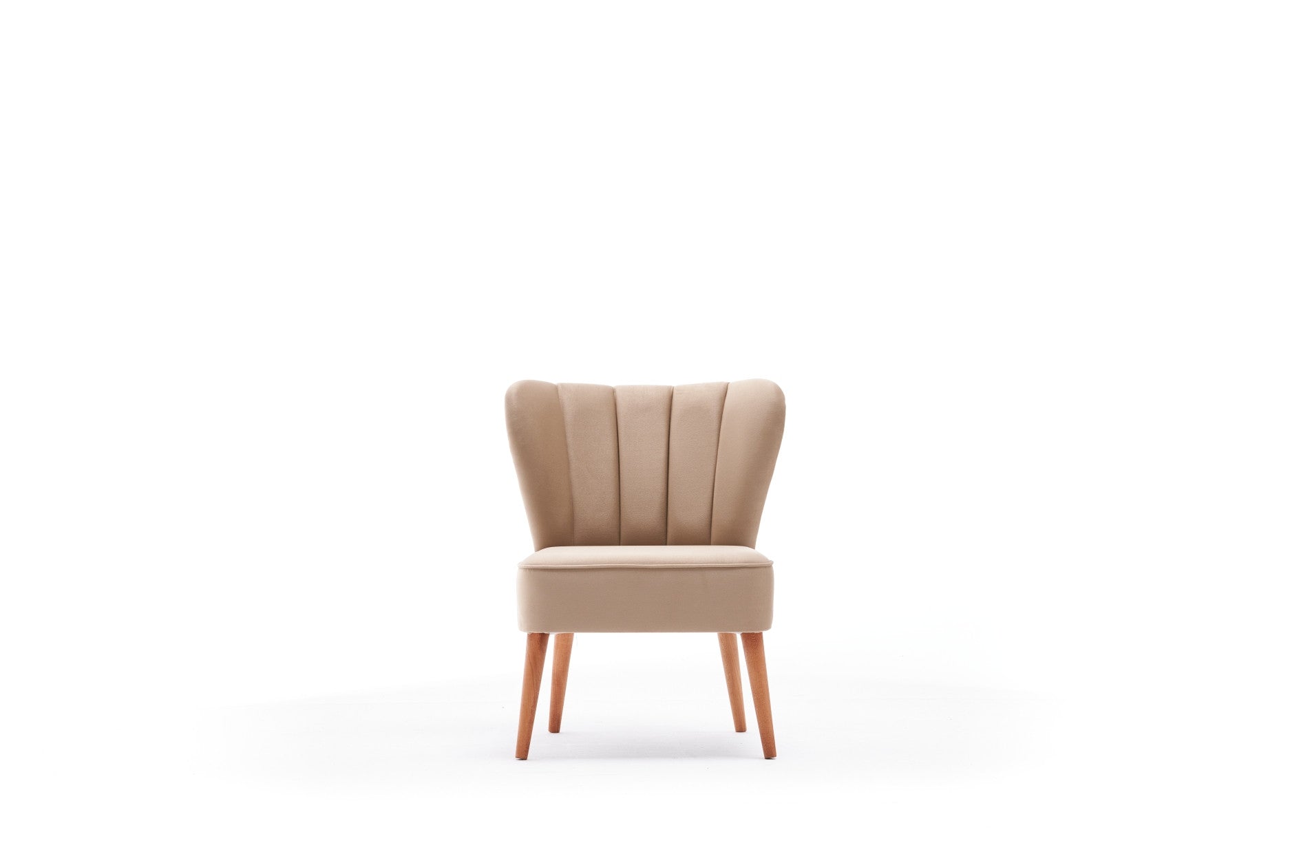 Poltrona – 65x65x80 cm – Creme – Madeira de faia