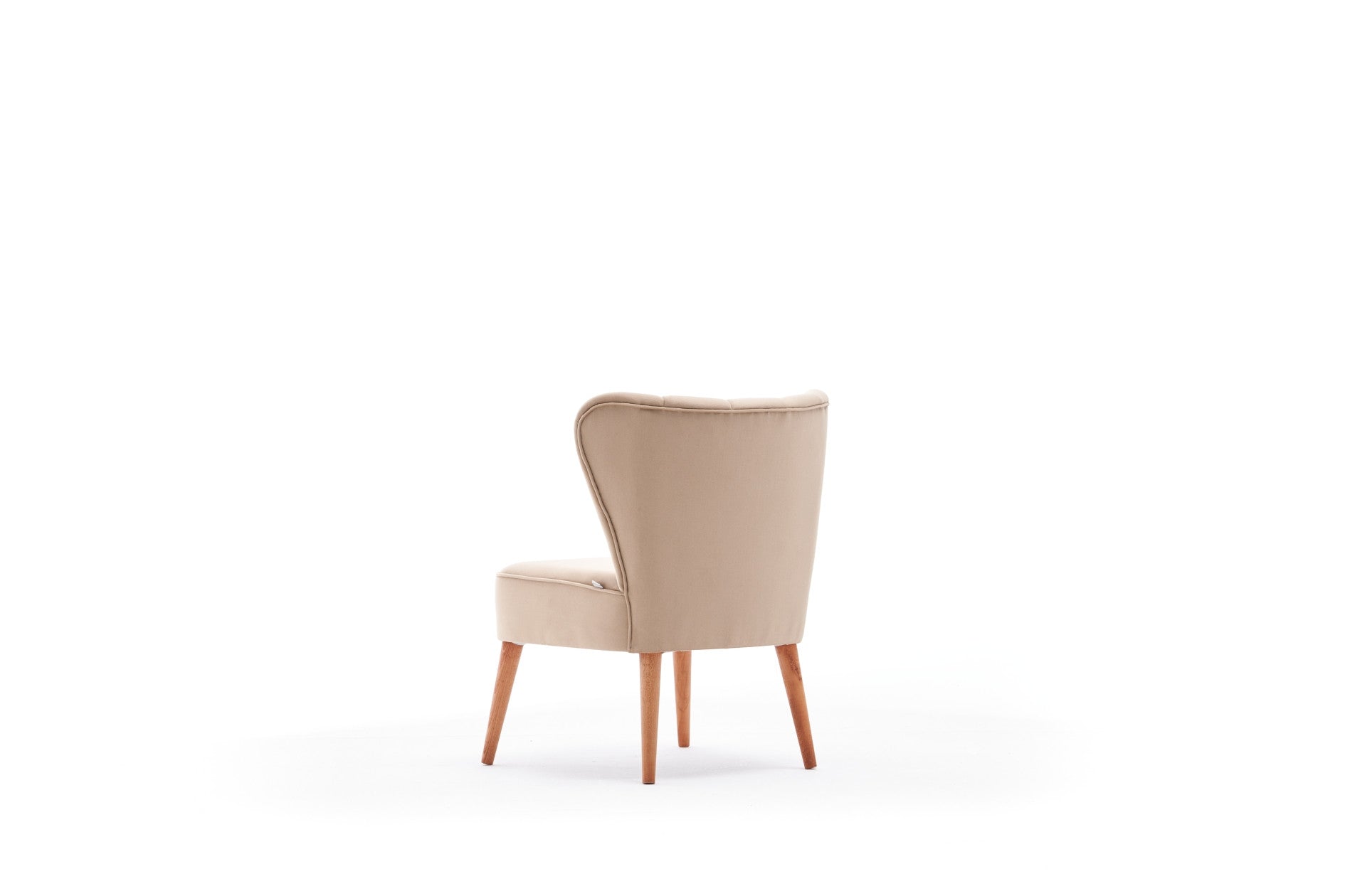 Poltrona – 65x65x80 cm – Creme – Madeira de faia