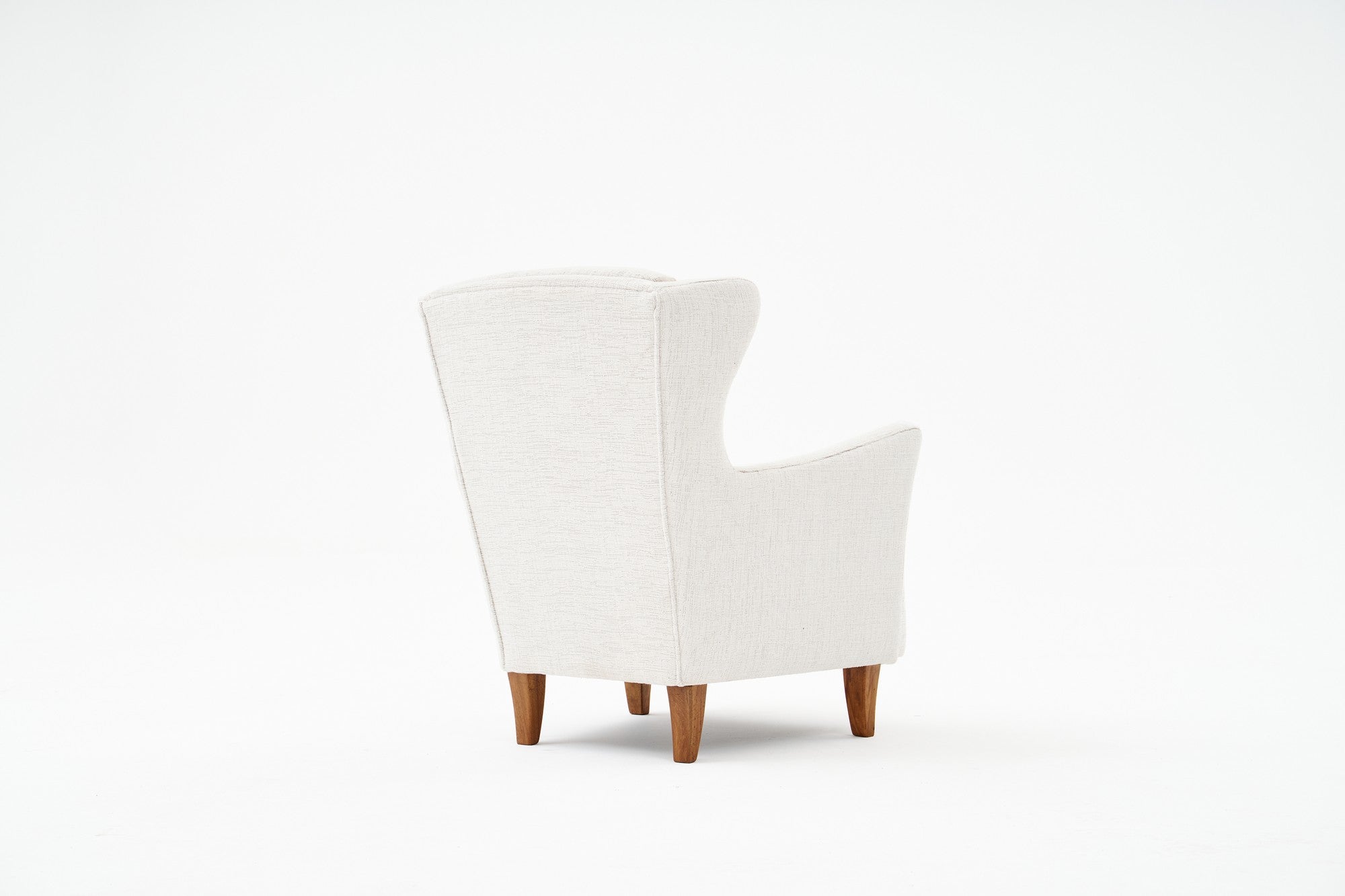 Poltrona Elegante – 77 x 98 x 80 cm – Creme – Chenille