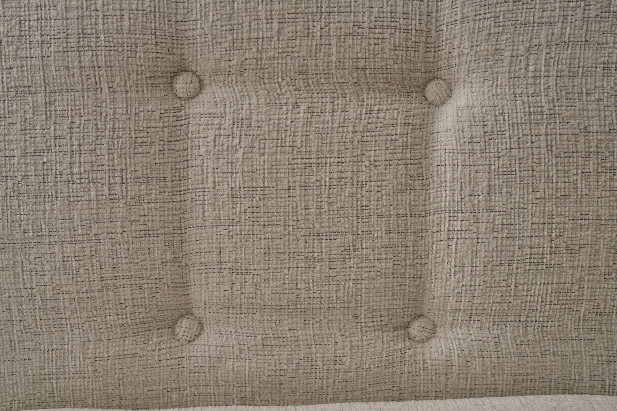 Sofá elegante de 2 lugares, tecido chenille creme, estrutura de madeira de faia, 114 x 85 x 80 cm | Assentos confortáveis de espuma DNS 32 | Perfeito para salas de estar modernas