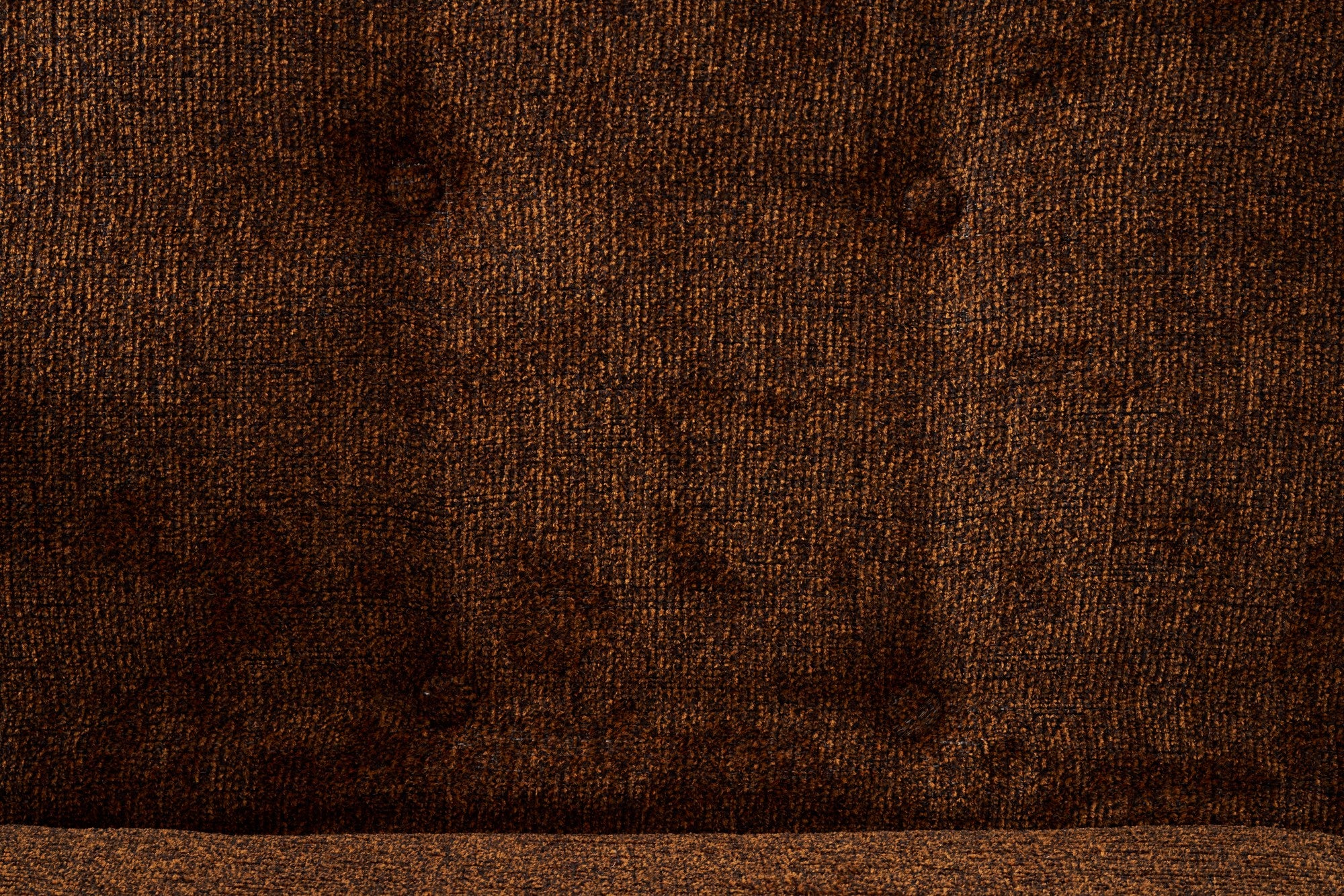 Sofá elegante de 2 lugares, tecido chenille marrom, estrutura de madeira de faia, 114 x 80 x 85 cm | Assentos confortáveis de espuma DNS 32 | Perfeito para salas de estar modernas
