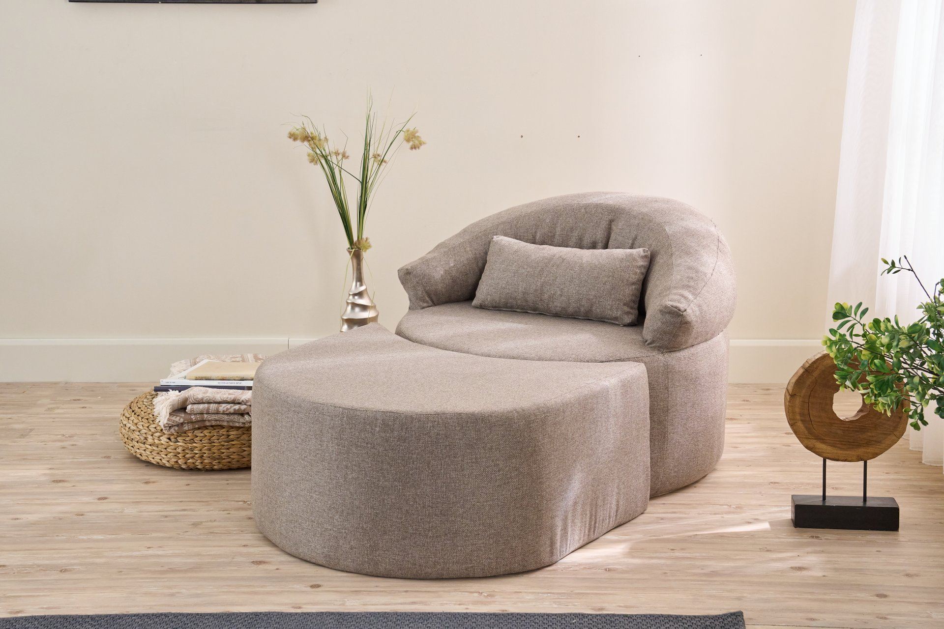 Sofá-cama de 1 lugar-Pitta-Marrom