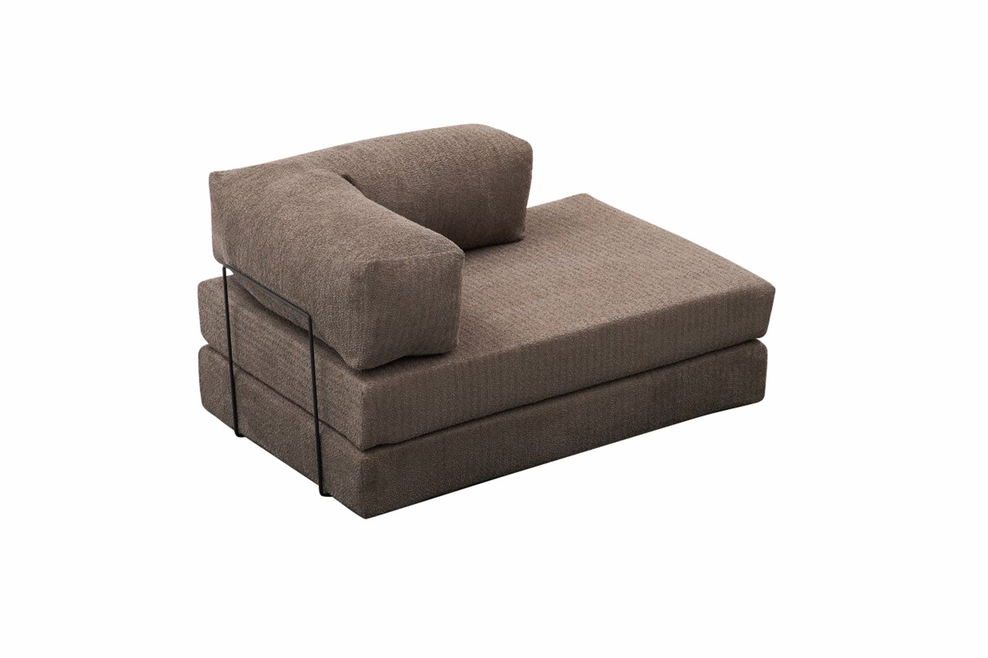 Sofá elegante de 2 lugares, tecido chenille cinza, 140 x 95 x 75 cm | Assentos de espuma macia, ecológico | Perfeito para salas de estar e espaços aconchegantes