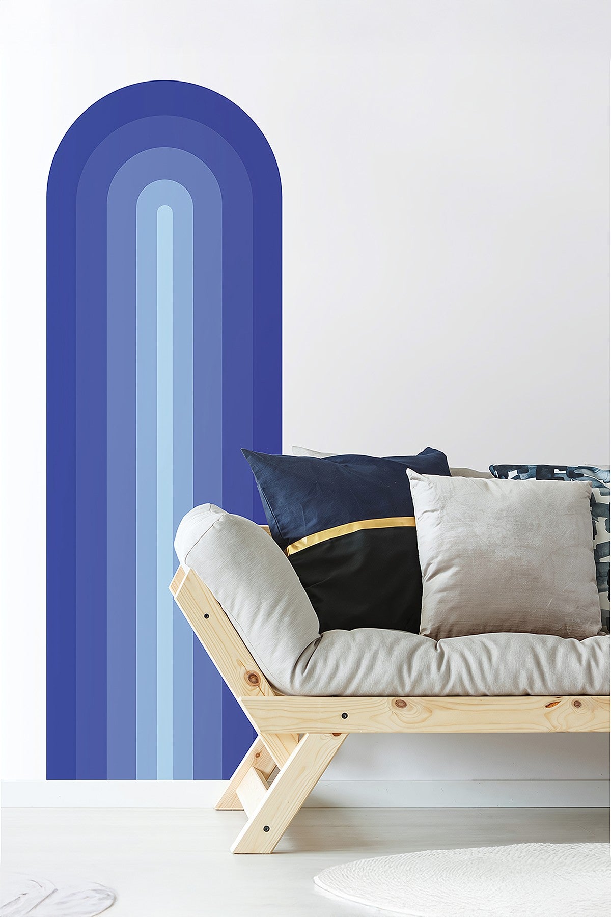 Autocolante Decorativo de Parede Multicolor PVC - 53x152cm - Transforme o Seu Espaço