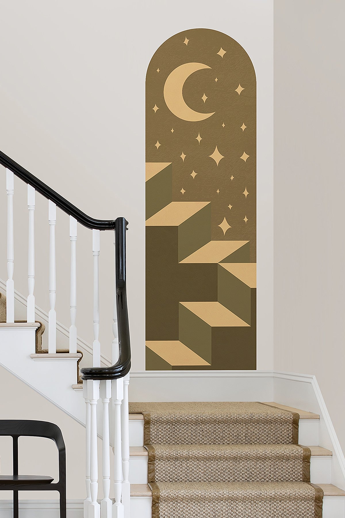 Autocolante Decorativo de Parede Multicolor PVC - 53x152cm - Transforme o Seu Espaço