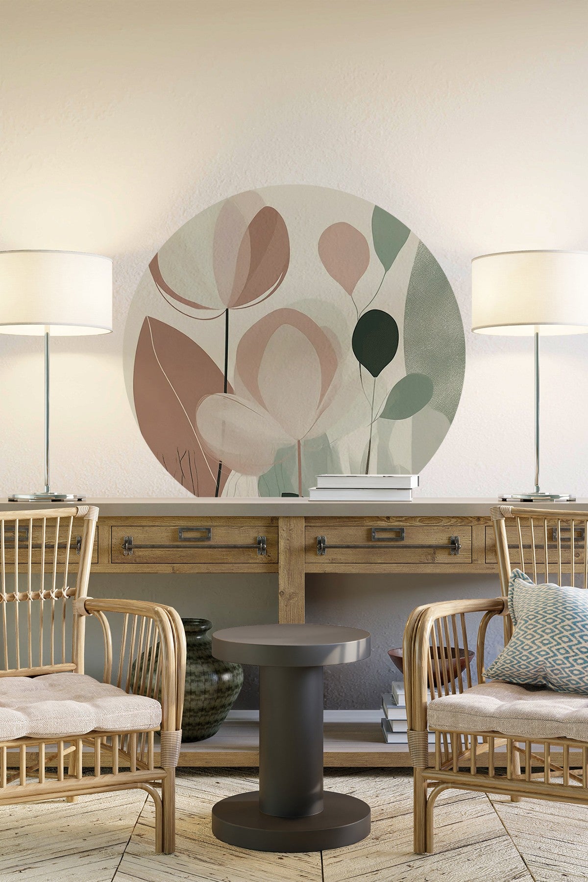 Autocolante Decorativo de Parede Multicolor PVC 78x78cm - Transforme o Seu Espaço Instantaneamente