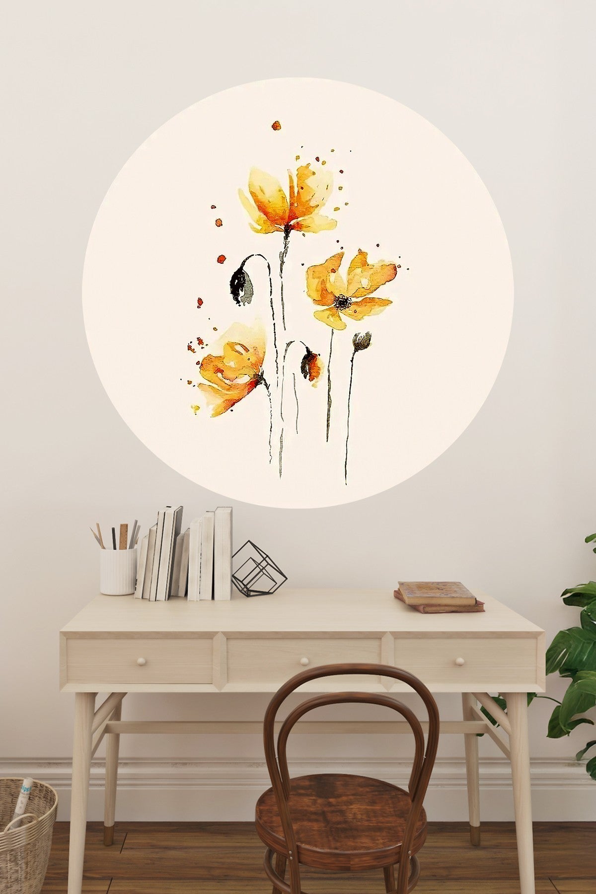 Autocolante Decorativo de Parede Multicolor PVC 78x78cm - Transforme o Seu Espaço Instantaneamente