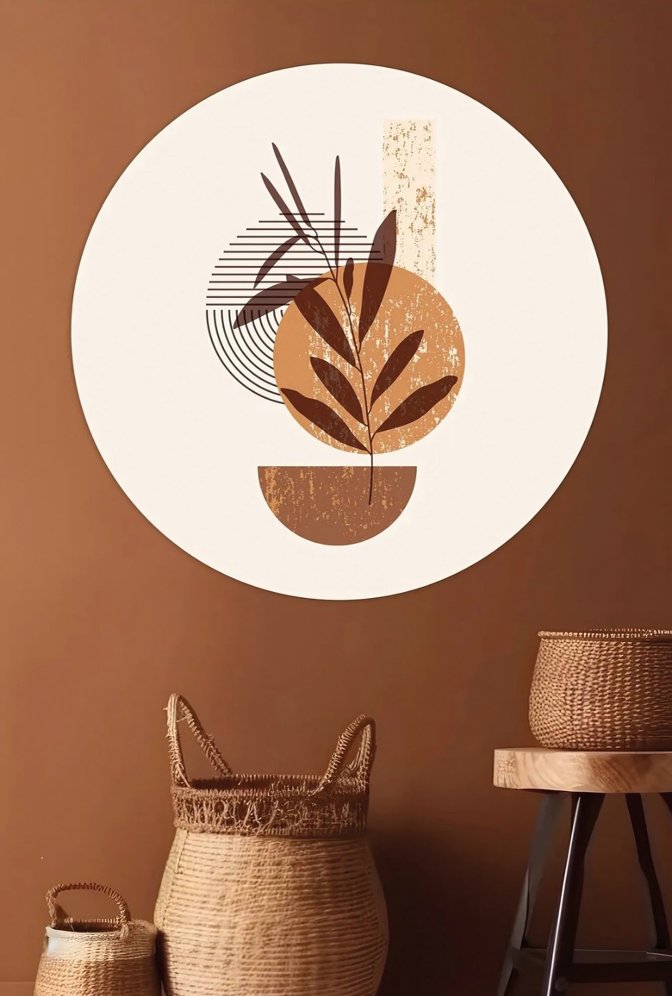 Autocolante Decorativo de Parede Multicolor PVC 78x78cm - Transforme o Seu Espaço