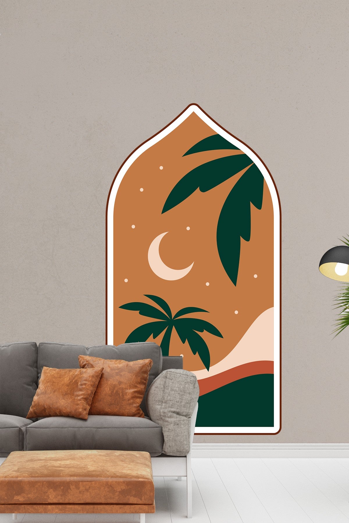 Autocolante Decorativo de Parede Multicolor PVC 80x140cm - Transforme o Seu Espaço