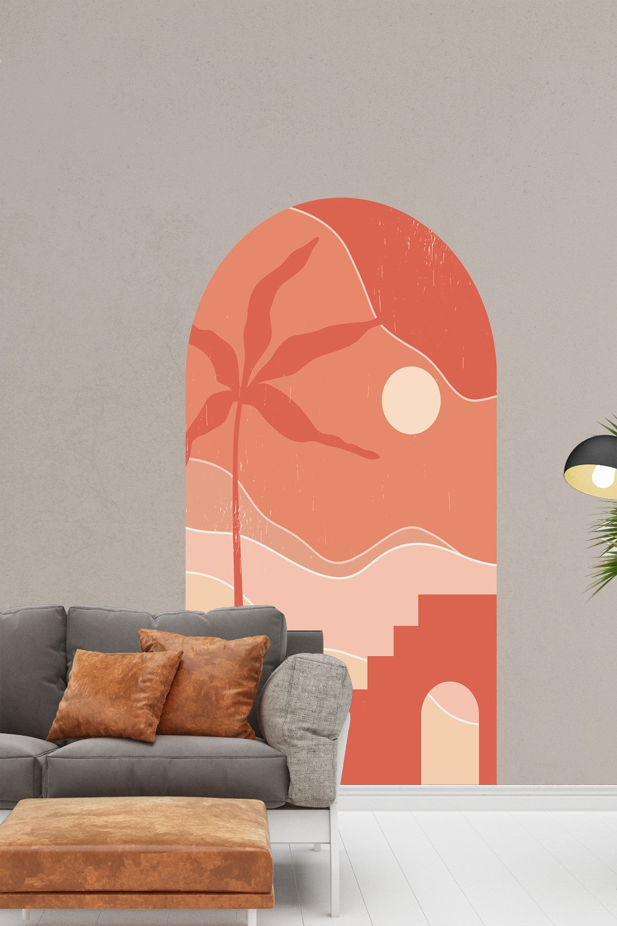 Autocolante Decorativo de Parede Multicolor PVC 80x140cm - Transforme o Seu Espaço