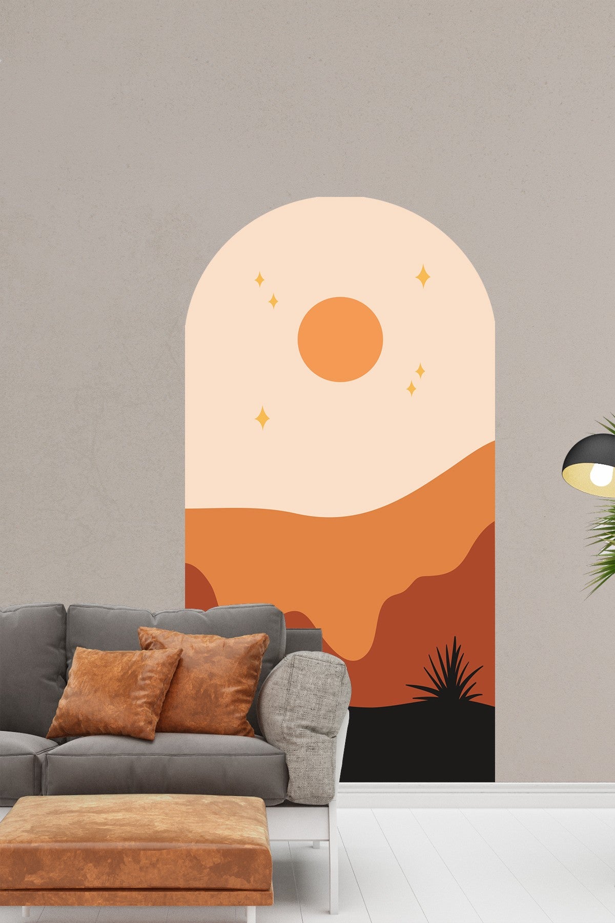 Autocolante Decorativo de Parede Multicolor PVC 80x140cm - Transforme o Seu Espaço