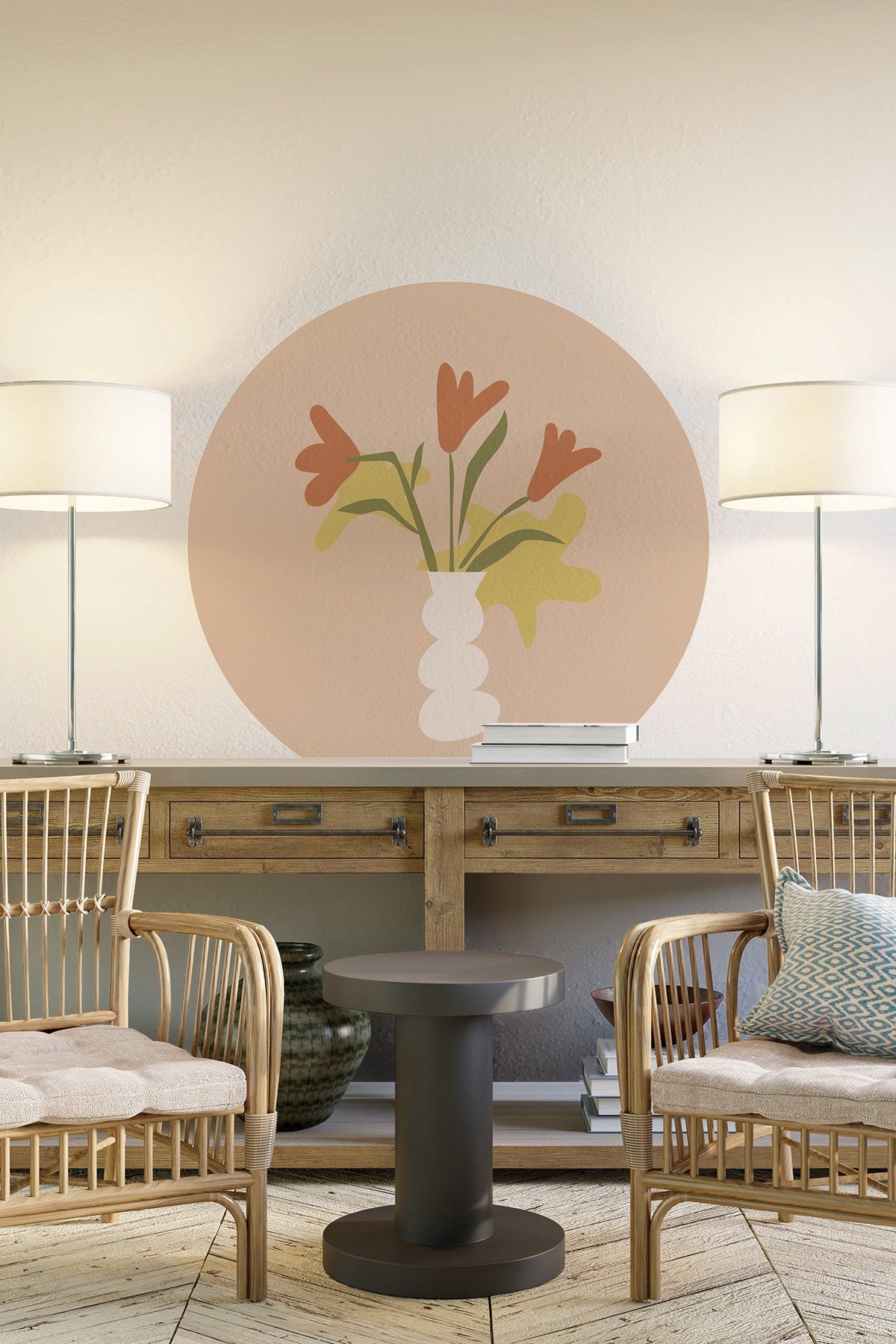 Autocolante Decorativo de Parede Multicolor PVC 78x78cm - Transforme o Seu Espaço Instantaneamente