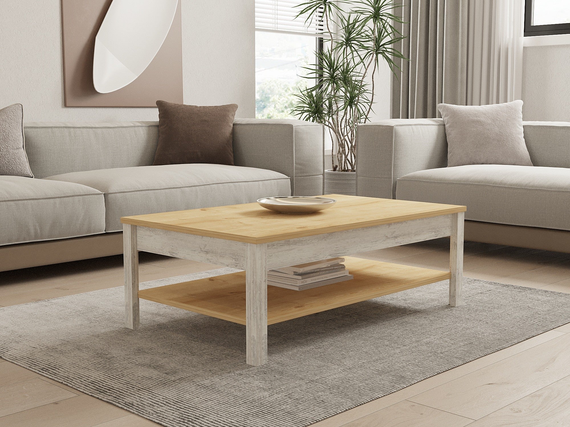Mesa de Centro-Moli-Safira
Branco
