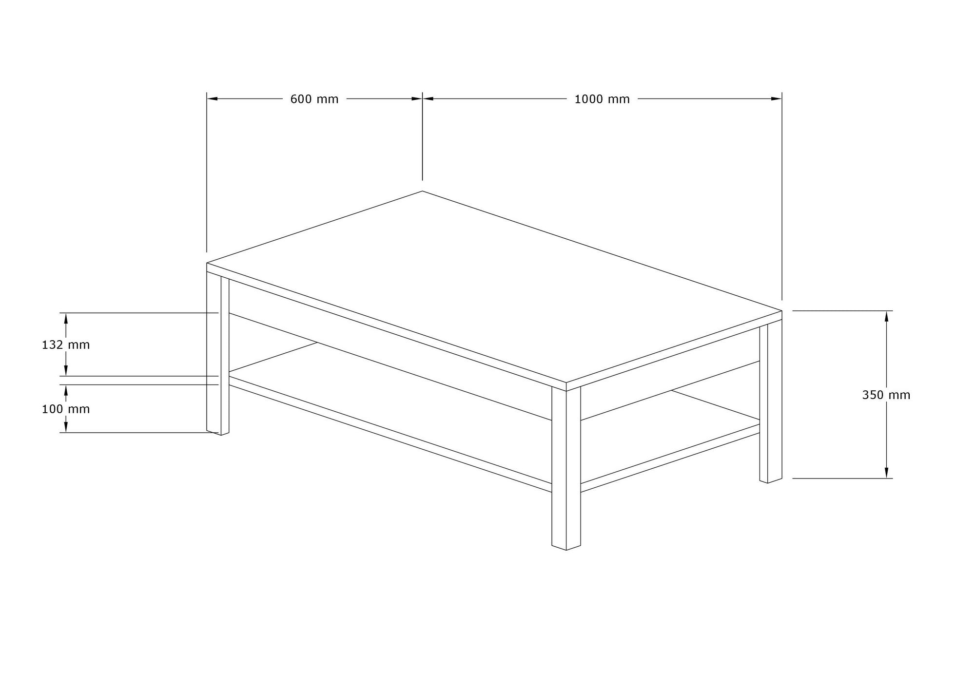 Mesa de Centro-Moli-Safira
Branco