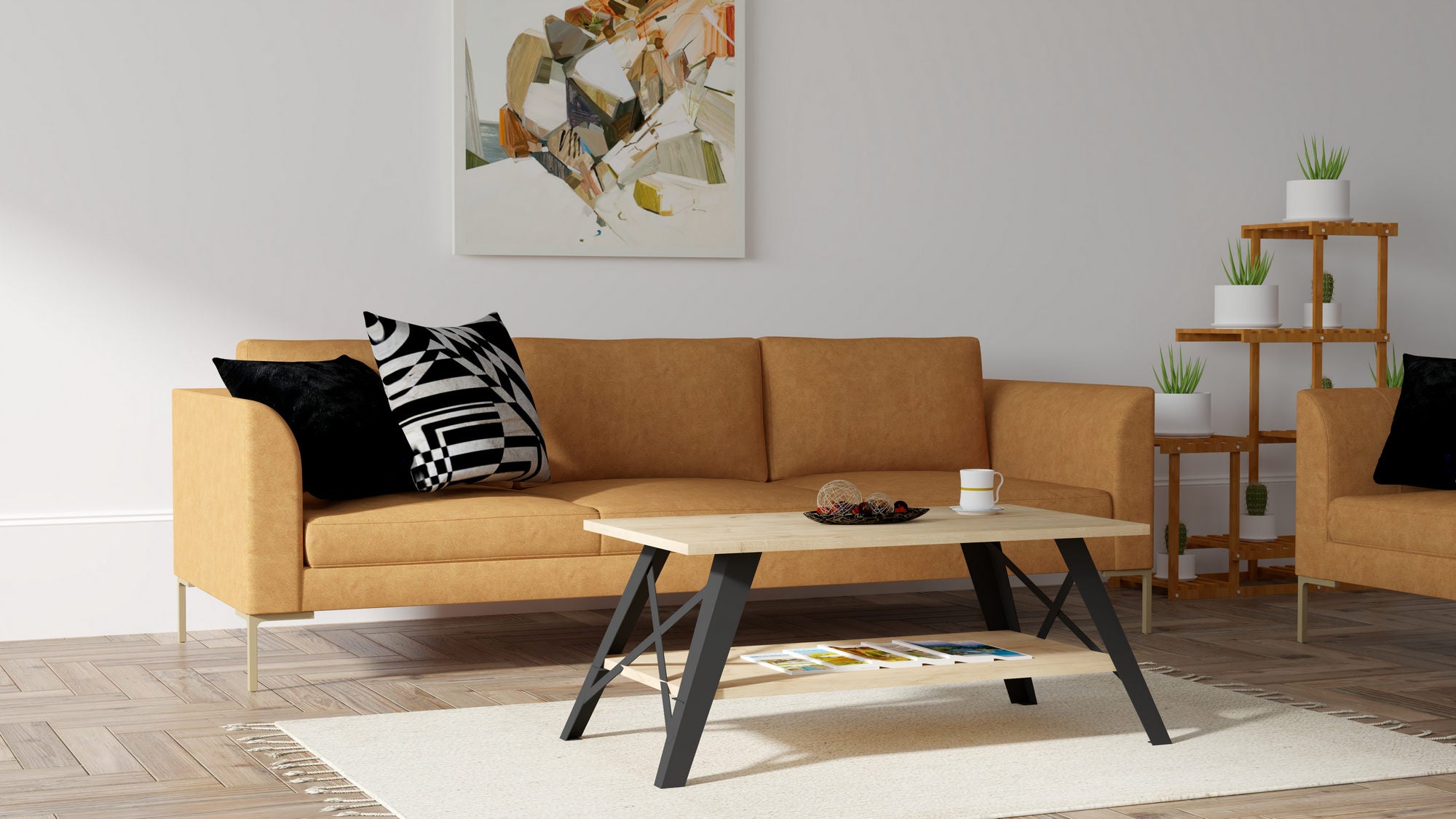 Mesa de Centro-Kuba-Safira
Preto