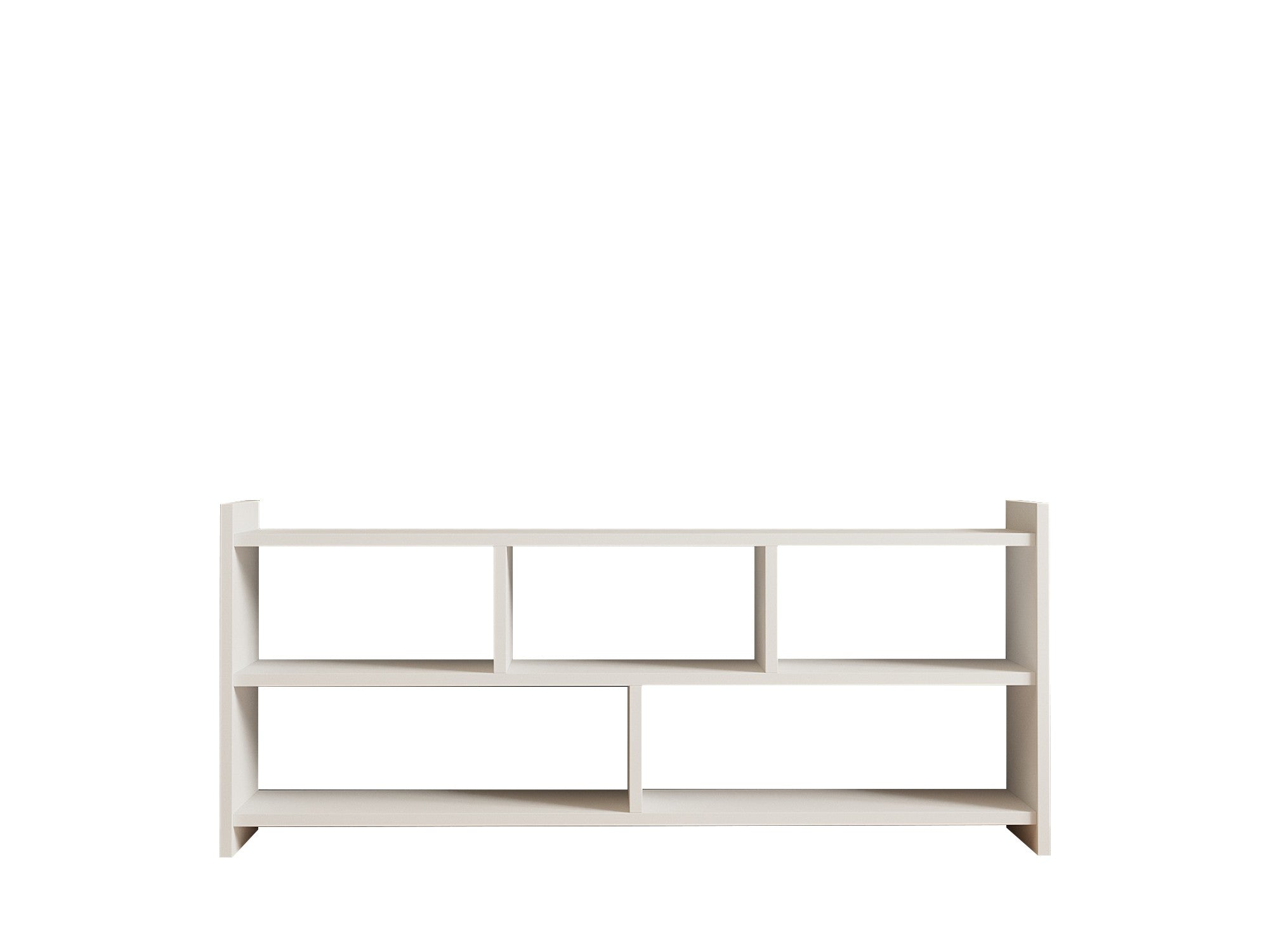 Móvel de TV – 117,5cm x 55cm x 28cm – Branco – MDF