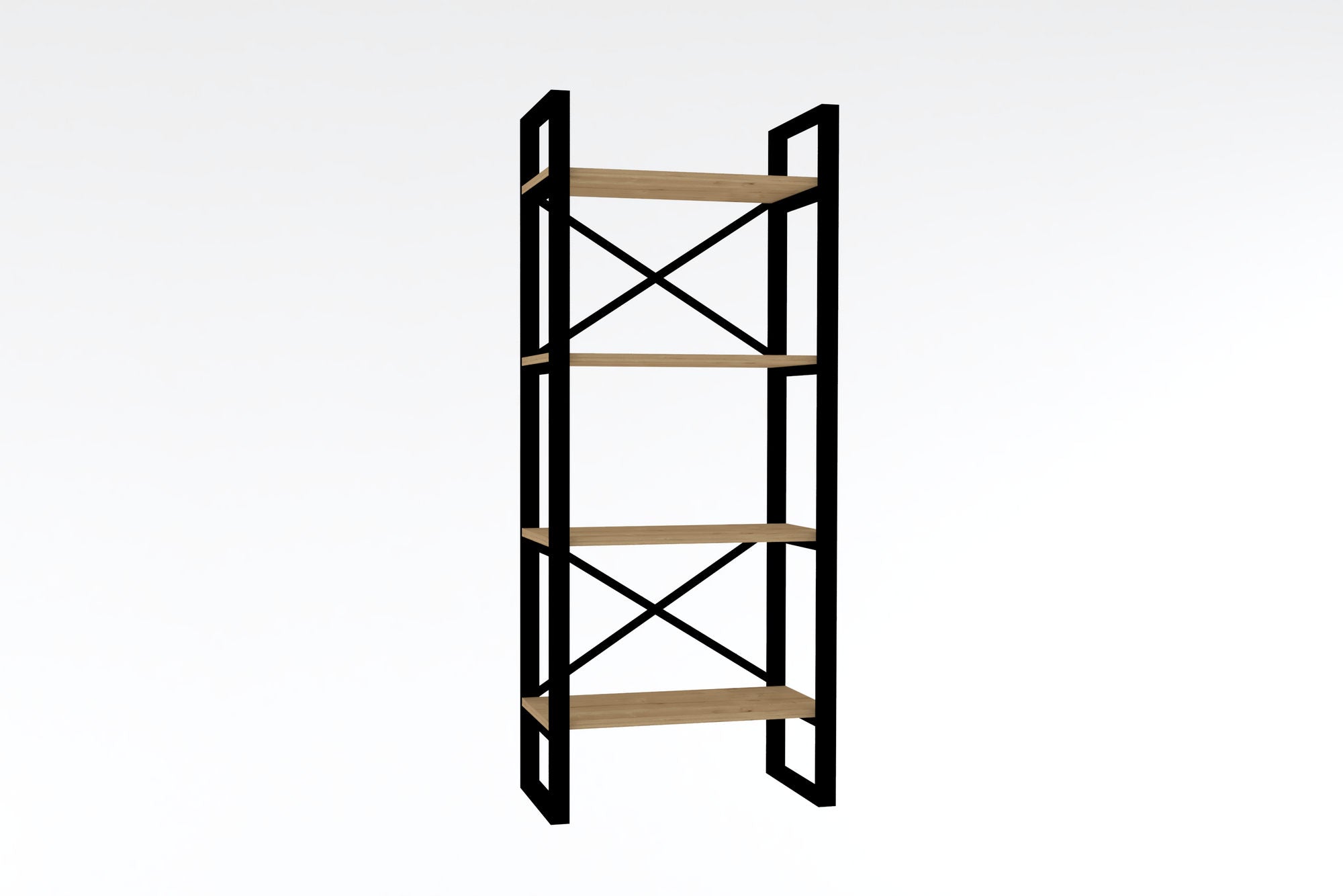 Estante de Livros – 66 cm x 150 cm x 32 cm – Safira – Painel de Partículas com Revestimento a Melamina