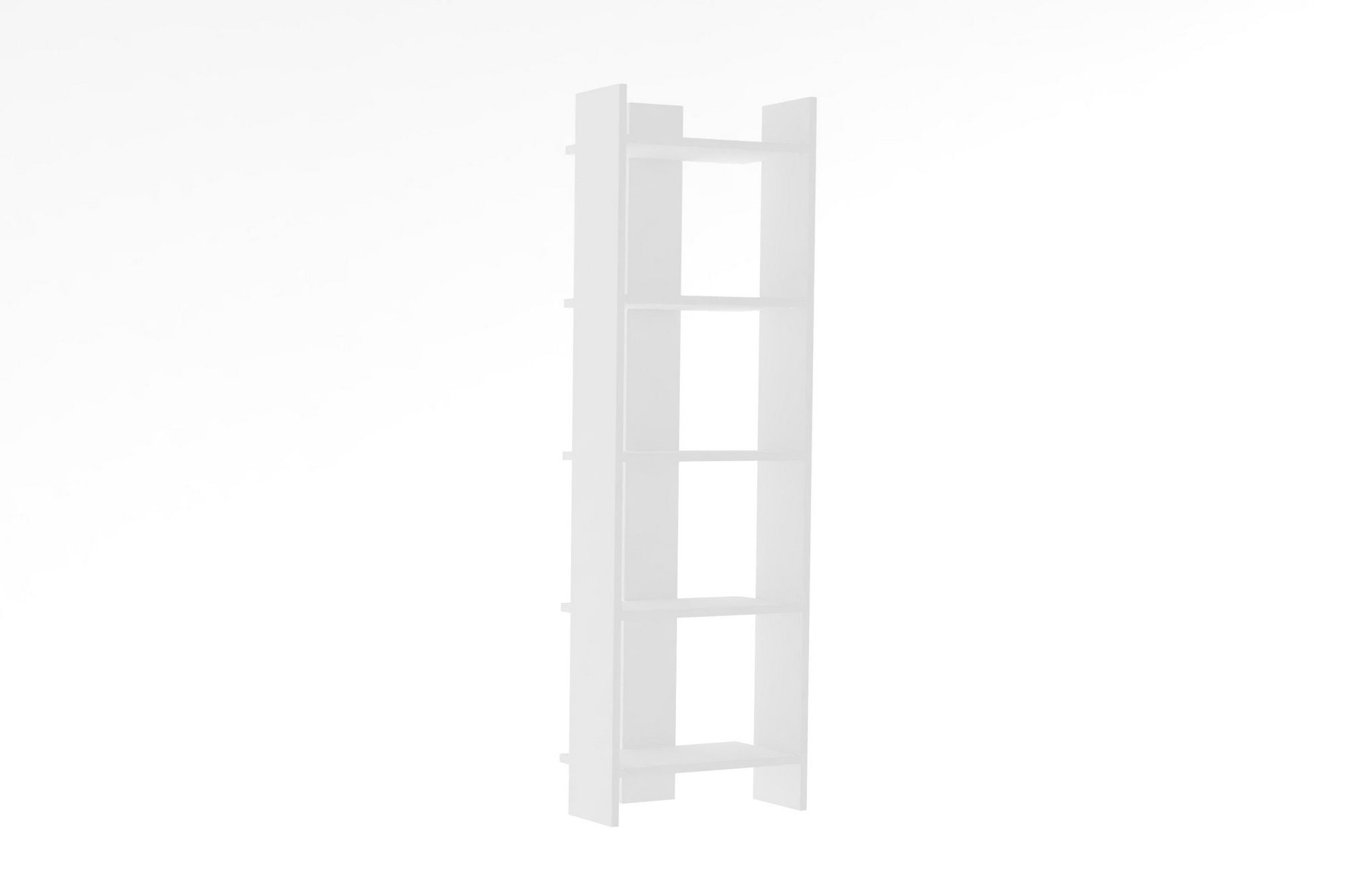 Estante de livros – 52.4cm x 149cm x 22.6cm – Branco – Painel de partículas