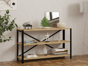 Estante de livros – 103 cm x 60 cm x 29,5 cm – Safira – Aglomerado e Metal