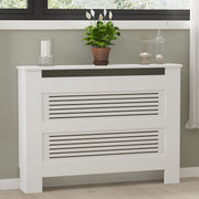 Gabinete para Radiador – 112 x 82 x 30 cm – Branco – Aglomerado e MDF