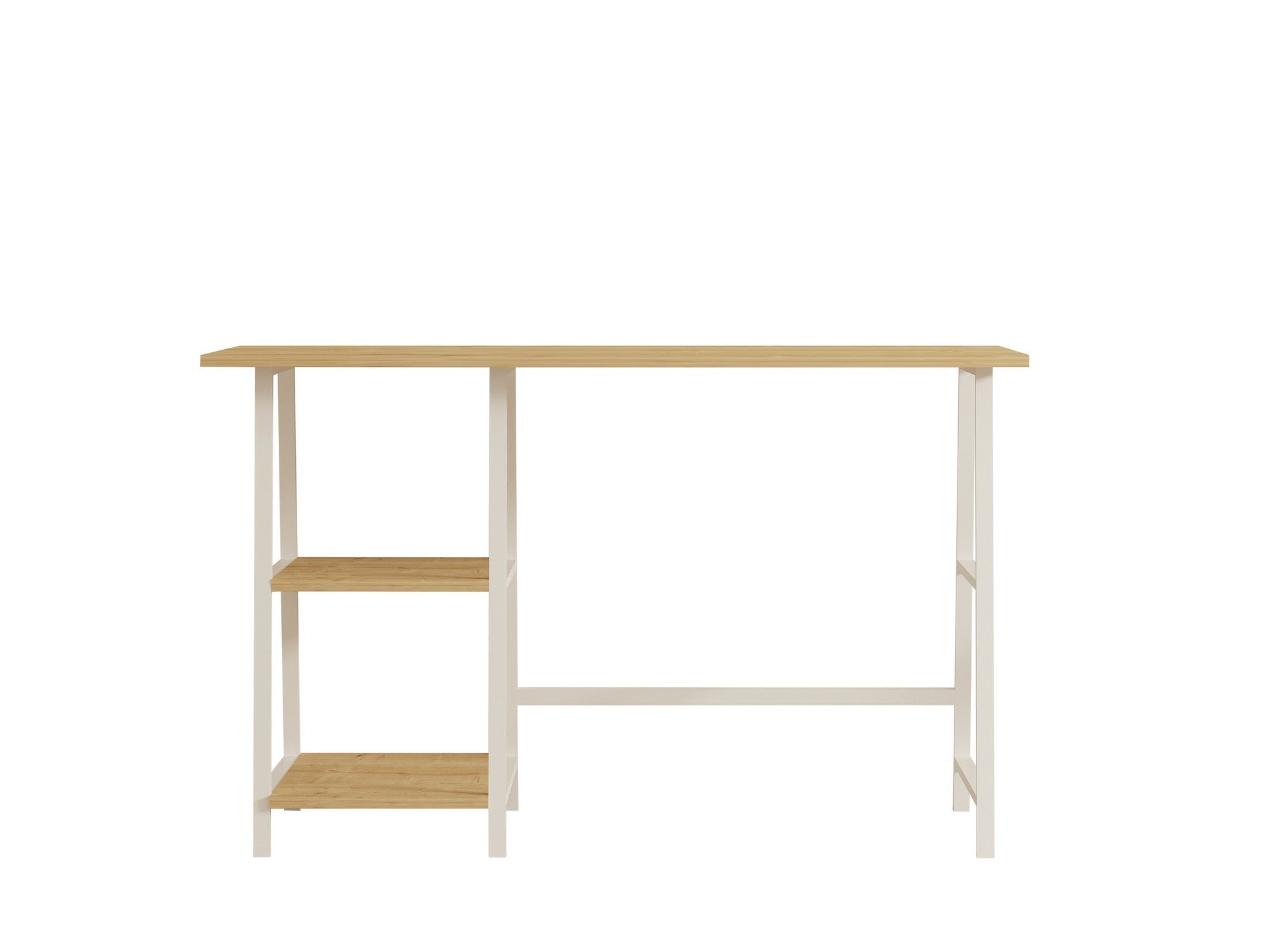 Secretária de Estudo – 120 cm x 74 cm x 51 cm – Safira e Branca – MDF