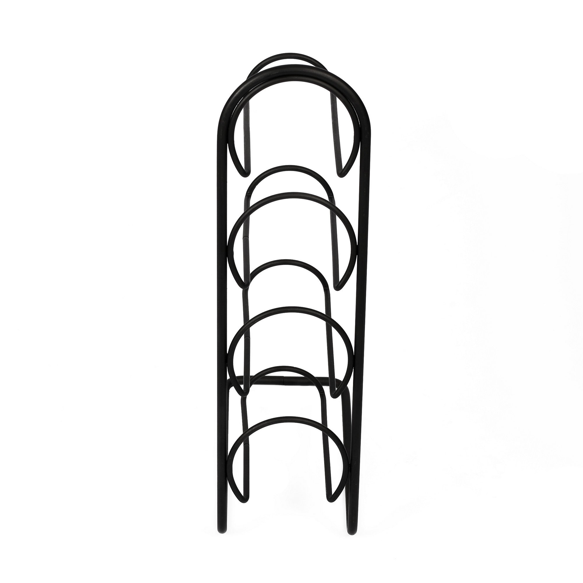 Suporte para garrafa de vinho-Hope-Preto