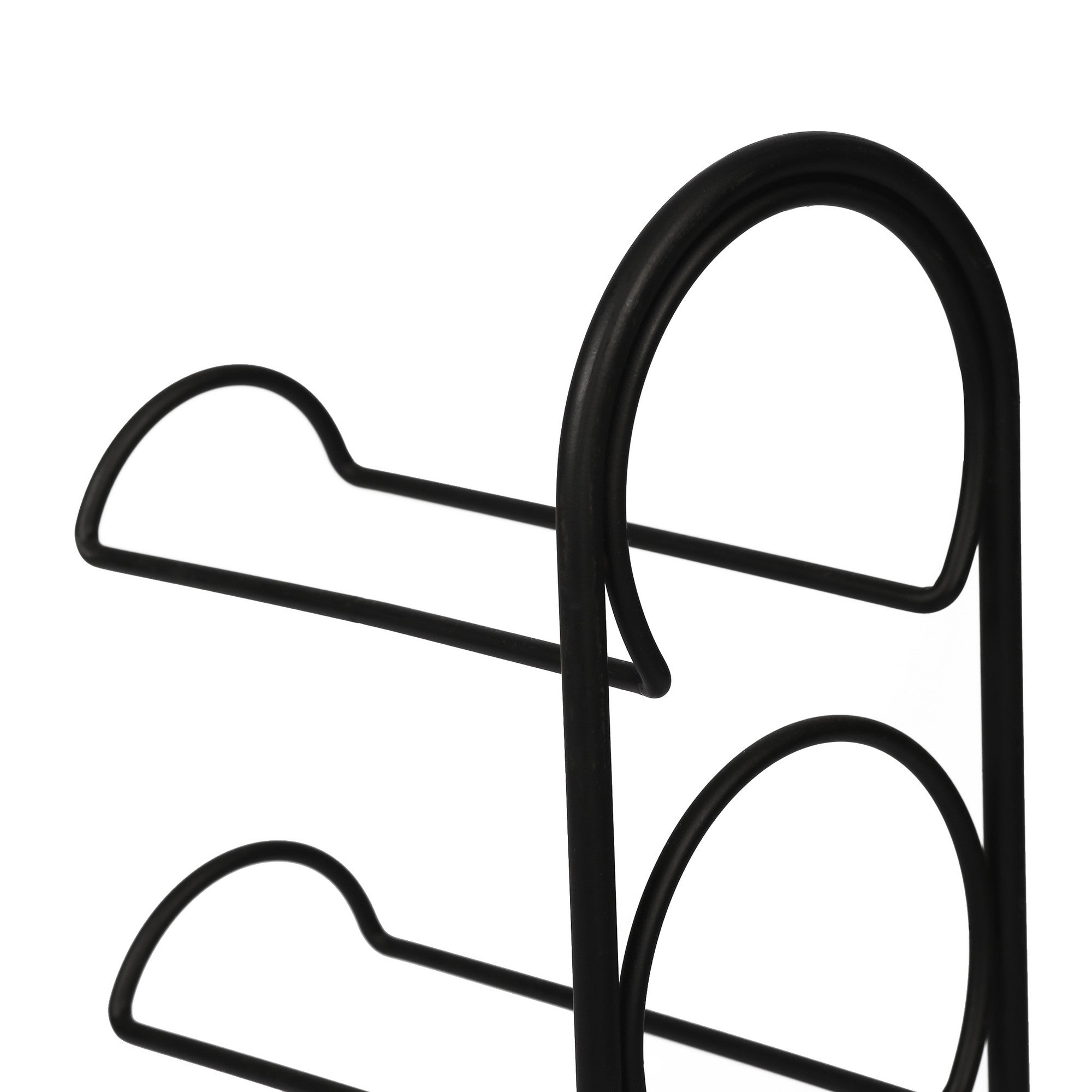 Suporte para garrafa de vinho-Hope-Preto