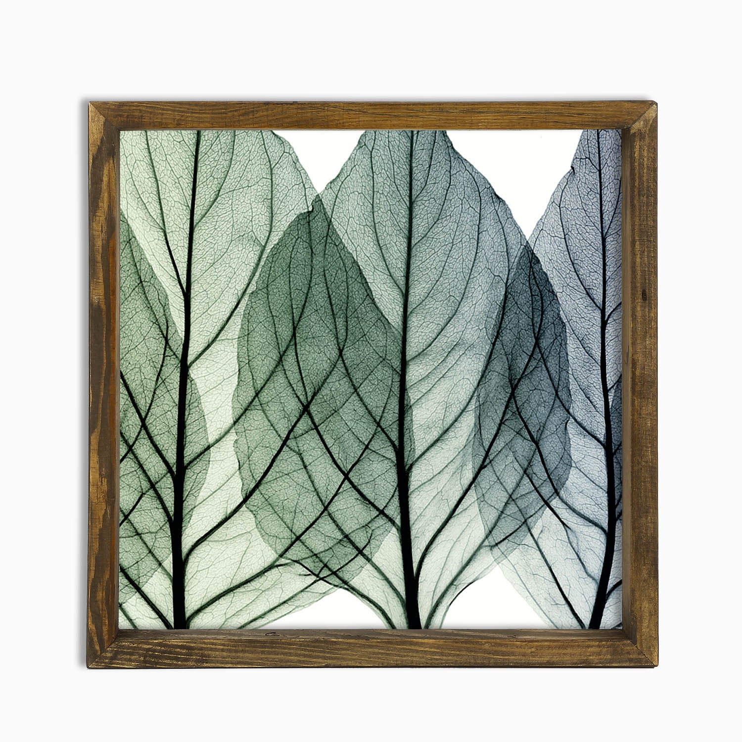 Quadro Decorativo em MDF – 34 x 34 cm – Madeira de Pinho