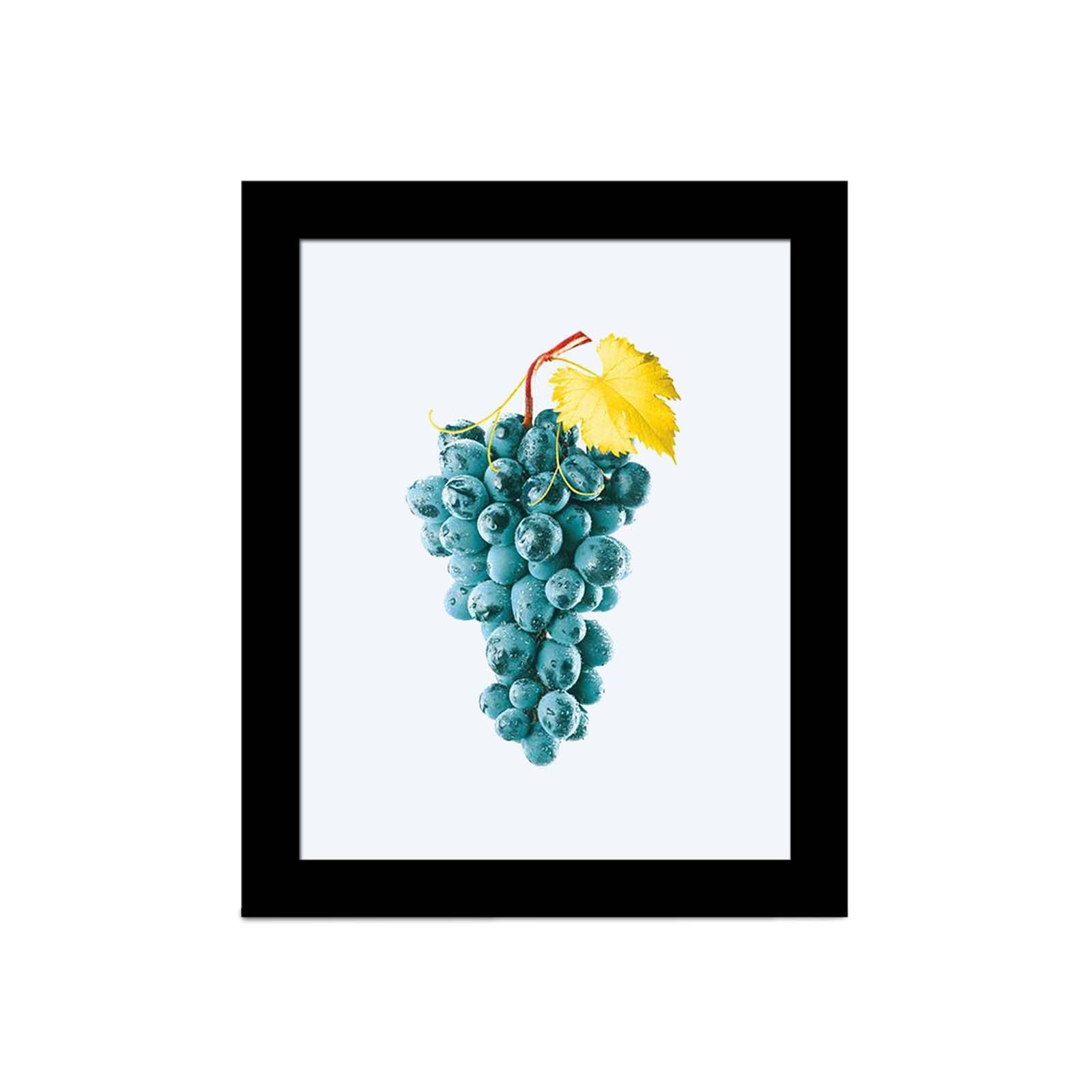 Quadro Decorativo MDF Emoldurado Multicolor 23x28cm - Arte Moderna para Decoração de Interiores