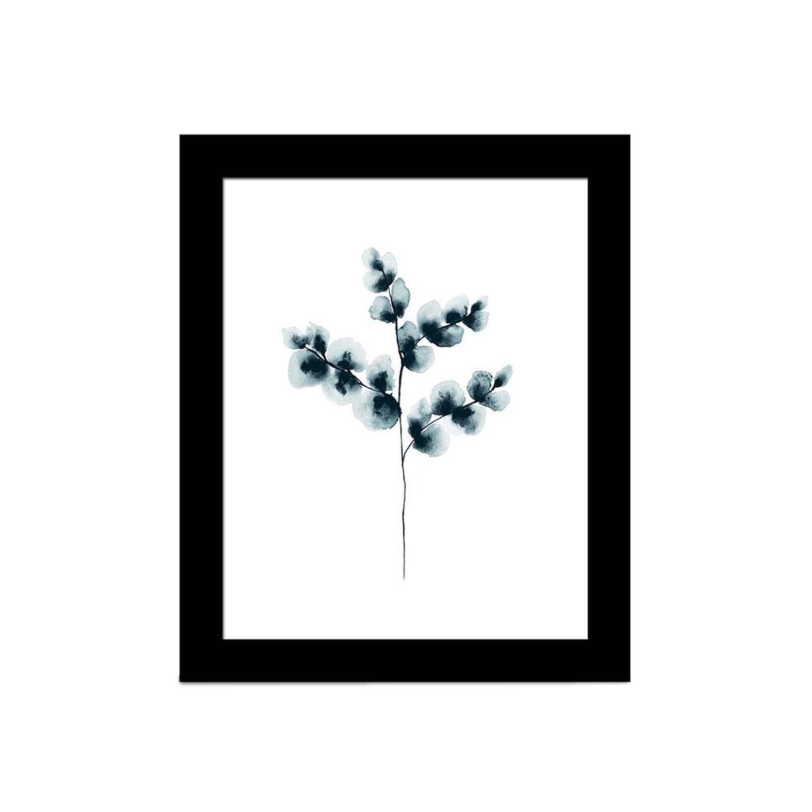 Quadro Decorativo MDF Emoldurado Multicolor 23x28cm - Arte Moderna para Decoração de Interiores