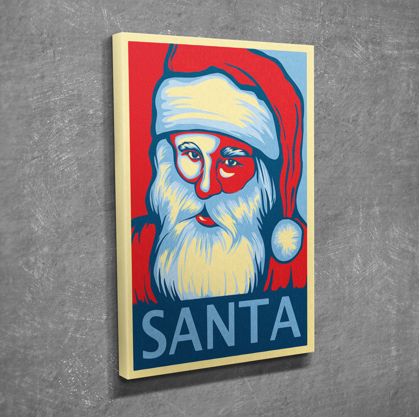 Quadro Decorativo em Tela DC177 Multicolor 30x40cm com Moldura de Madeira - Arte Moderna para Decoração de Interiores