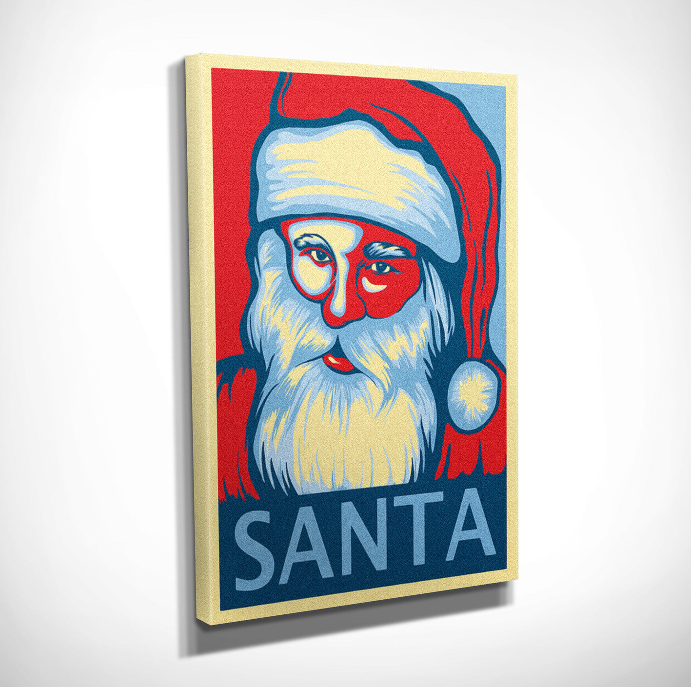 Quadro Decorativo em Tela DC177 Multicolor 30x40cm com Moldura de Madeira - Arte Moderna para Decoração de Interiores