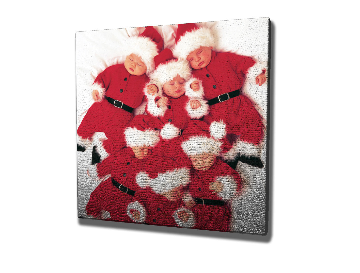 Quadro Decorativo em Tela KC191 Multicolor 45x45cm com Moldura de Madeira - Arte Moderna para Decoração de Interiores