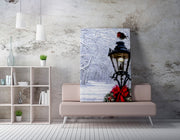 Quadro Decorativo em Tela 50x70cm - Pintura Multicolor com Moldura de Madeira 100% Canvas