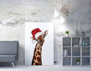 Quadro Decorativo em Tela 50x70cm - Pintura Multicolor com Moldura de Madeira 100% Canvas