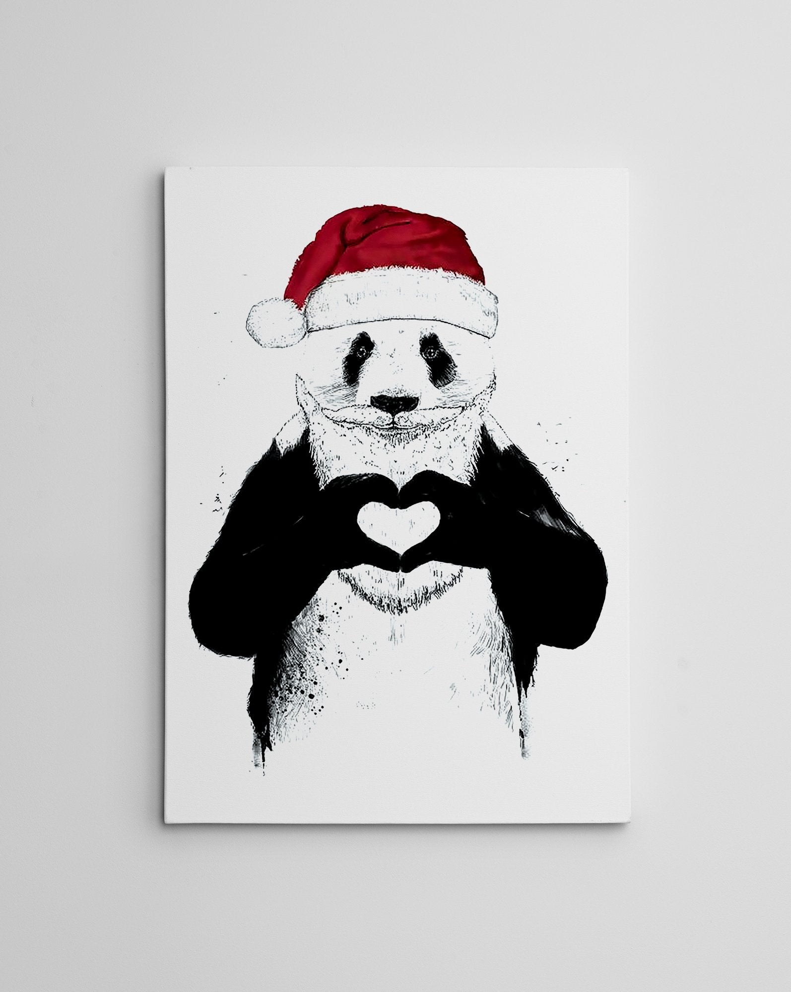 Quadro Decorativo em Tela 50x70cm - Pintura Multicolor com Moldura de Madeira - Arte Moderna para Decoração de Interiores