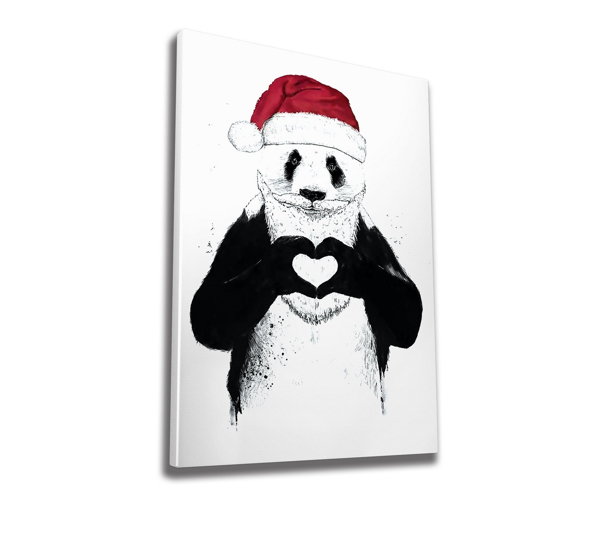 Quadro Decorativo em Tela 50x70cm - Pintura Multicolor com Moldura de Madeira - Arte Moderna para Decoração de Interiores