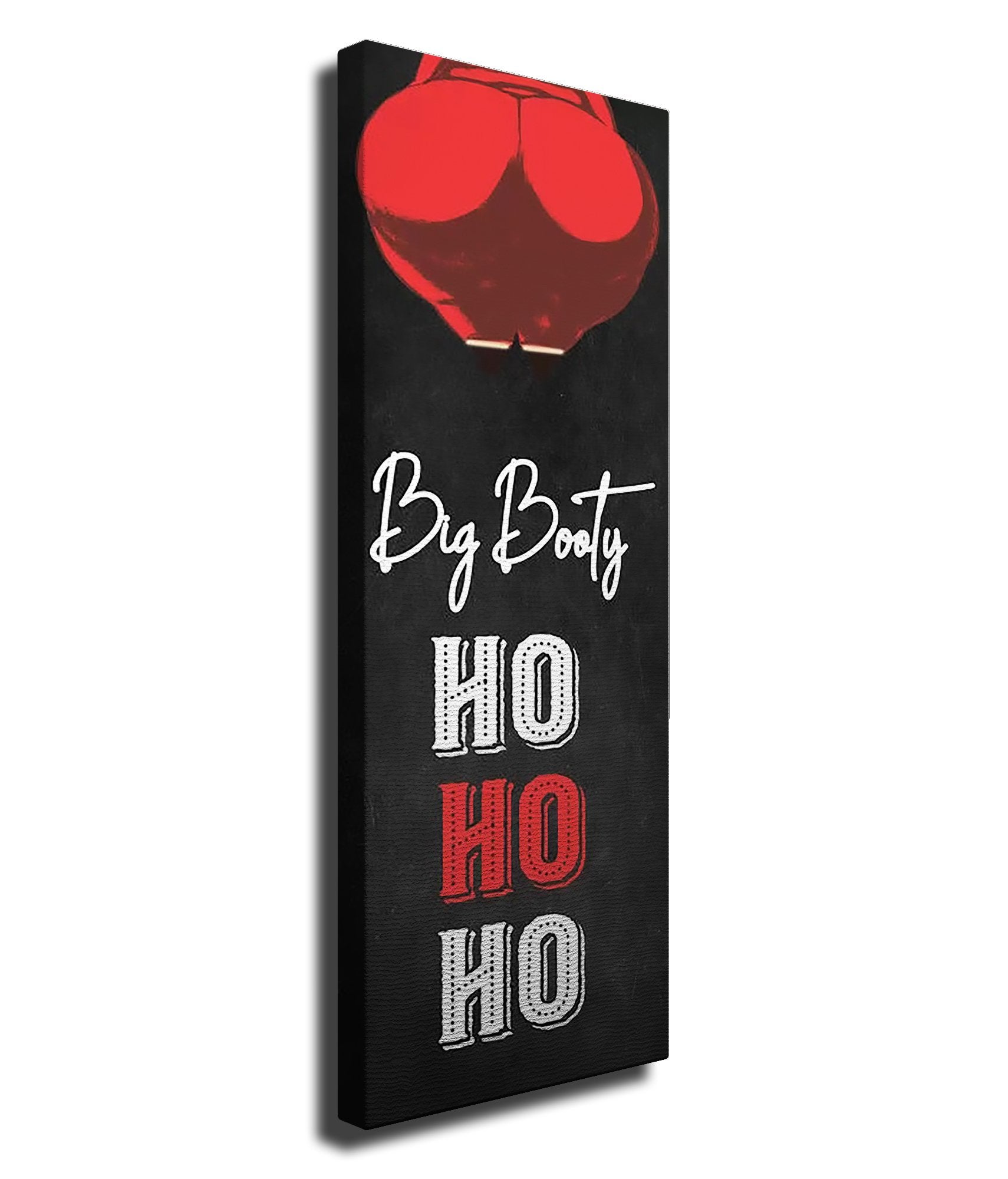 Quadro Decorativo em Tela PC337 Multicolor 30x80cm com Moldura de Madeira - Arte Moderna para Decoração de Interiores