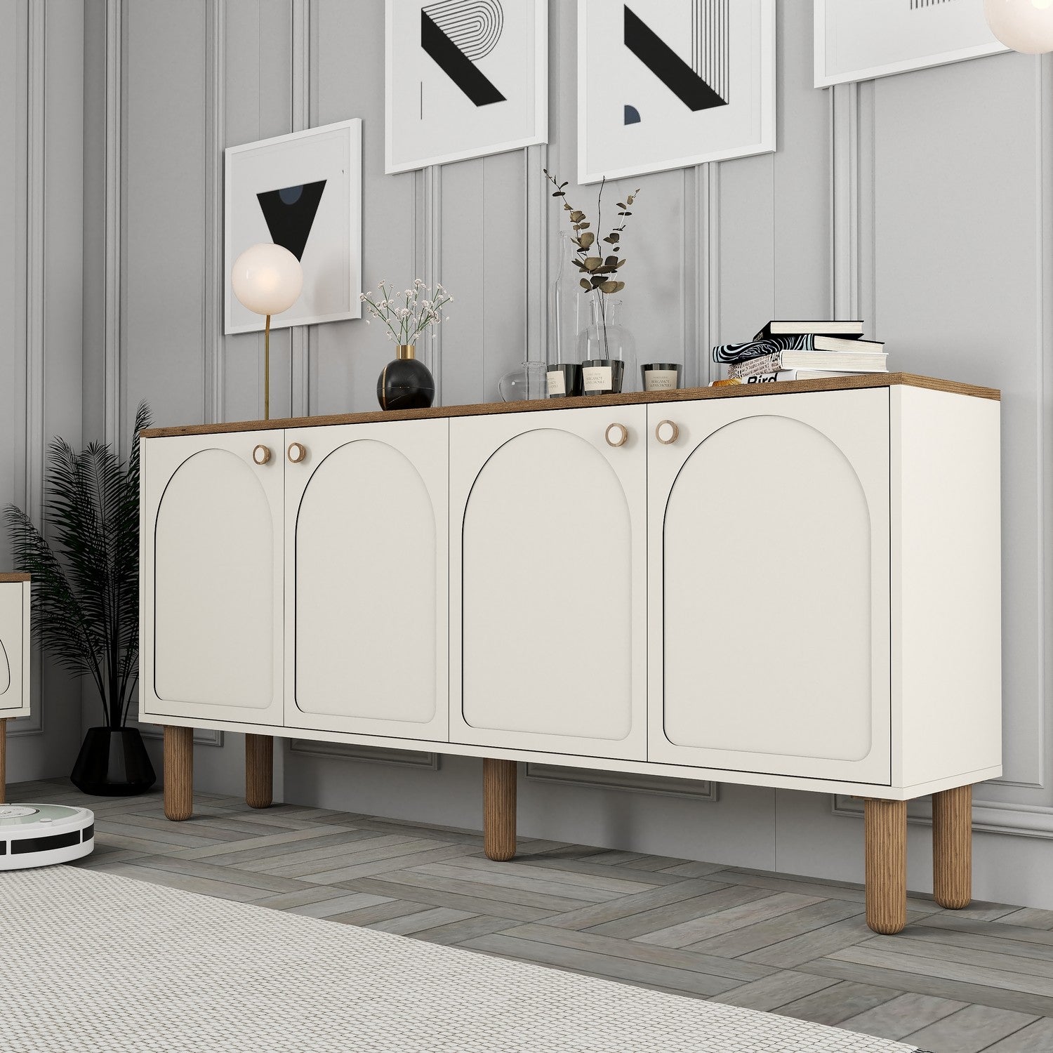 Aparador-Bohem-Creme