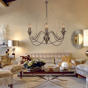 Candeeiro de Teto – 60 cm – Multicolorido – Metal